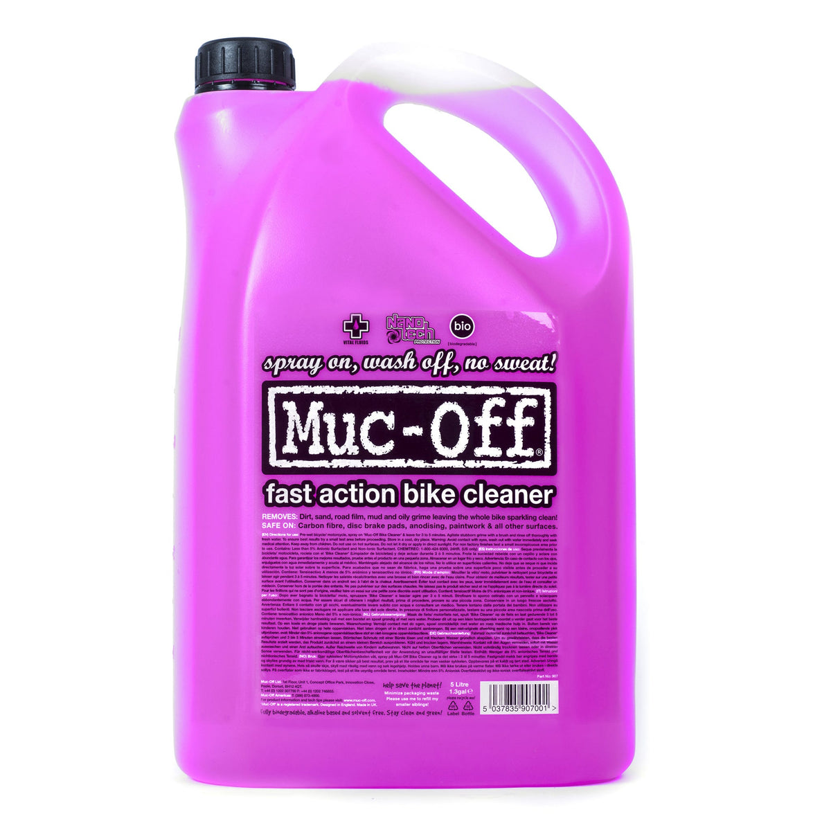 Muc-off cykelrens cykelrens 5 liter