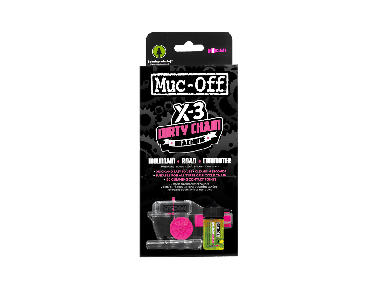 Muc-off x3 snavset kæde maskine kæderenser