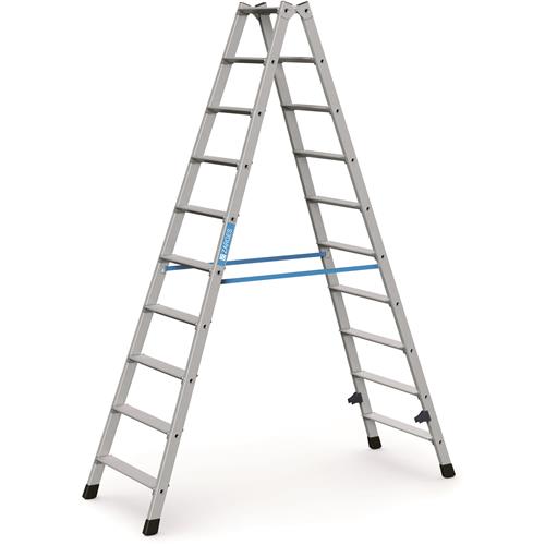 Zarges trappe dobbelt nova b 2x10tr
