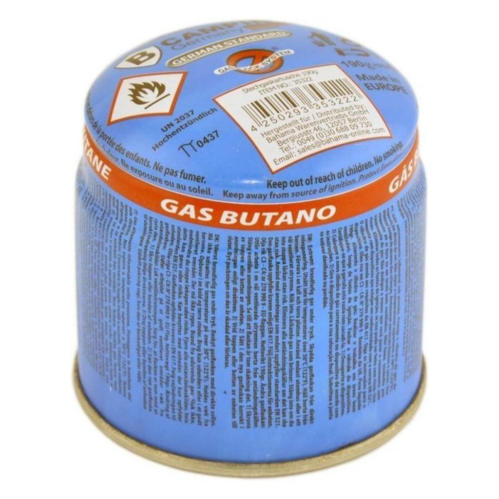 Benson gasflaske camping 190g