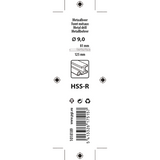 Mack 1018189 - universalbor hss r ø 9,0 x 125 mm | 5 stk