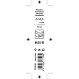 Mack 1018190 - universalbor hss r ø 10,0 x 133 mm | 5 stk