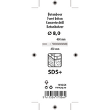 Mack 1018224 - borehammer sds + ø 8,0 x 450 mm | 5 stk
