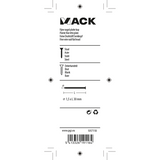 Mack 1017110 - fint søm fladt hoved 85 gr 1,5 x 30 mm | 5 stk