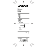 Mack 1017193 - blok søm stål blåt 50 gr12 mm | 10 stk