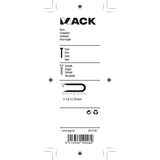 Mack 1017210 - hæftestål galvaniseret 100 gr 3,0 x 30 mm | 5 stk
