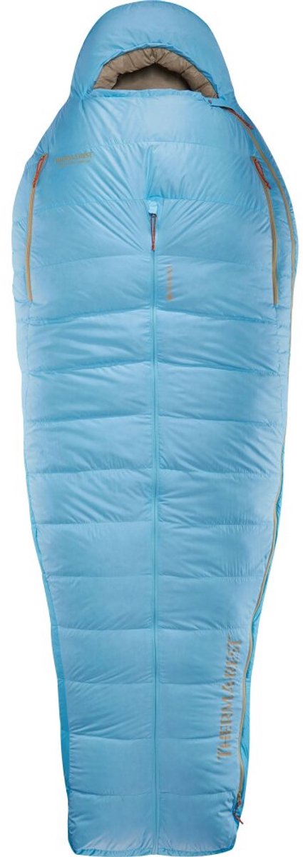 Therm-a-rest - sovepose - sove - camping - udendørs - boost 650 20f -6c almindelig bred - morgenblå