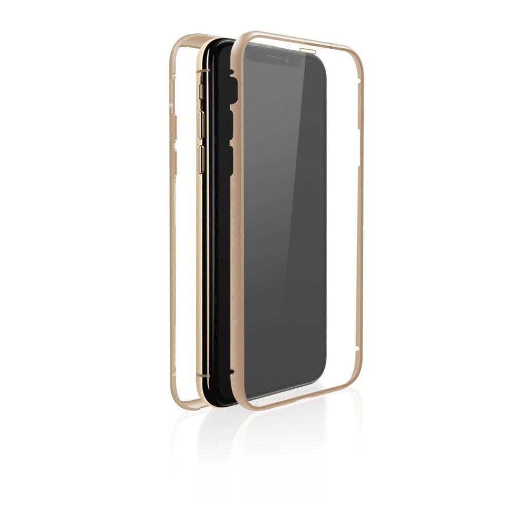 Hvide diamanter cover 360° glas iPhone 11 guld