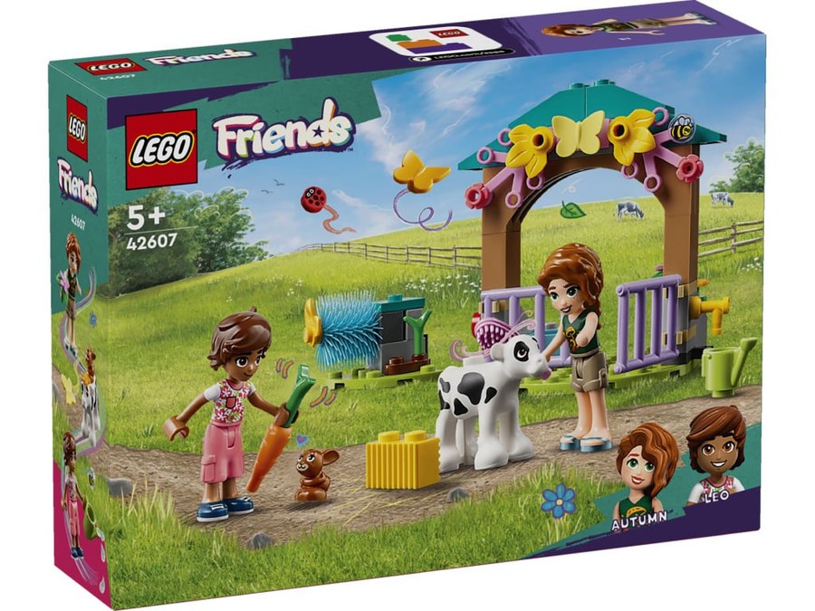 Lego friends efterårs stald med kalv