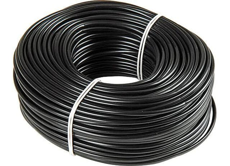Herth+bus kabelmuffe isoleringsrør 3 mm 50m blød PVC sort