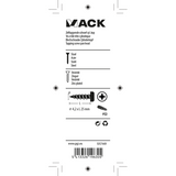Mack 1017449 - selvskærende skrue cylinderhoved galv. 15 stk 4,2 x 25 mm | 10 stk