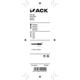 Mack 1020298 - 33 blindhæfteklammer aluminium 4,0x10mm | 5 stk