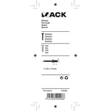 Mack 1020306 - 16 blindhæfteklammer aluminium 4,8x18mm | 5 stk