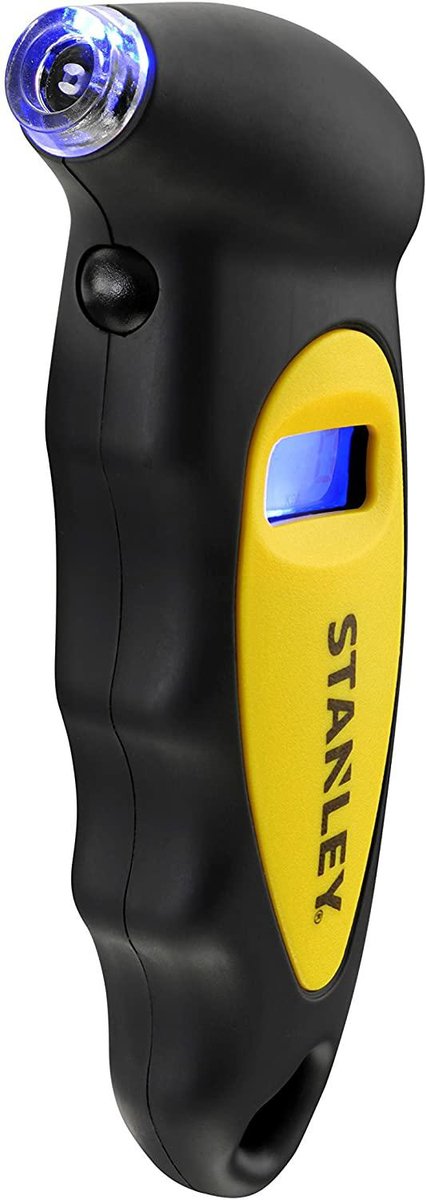 Stanley stht80874-0 - digital dæktryksmåler - til præcis trykmåling - LED-belysning