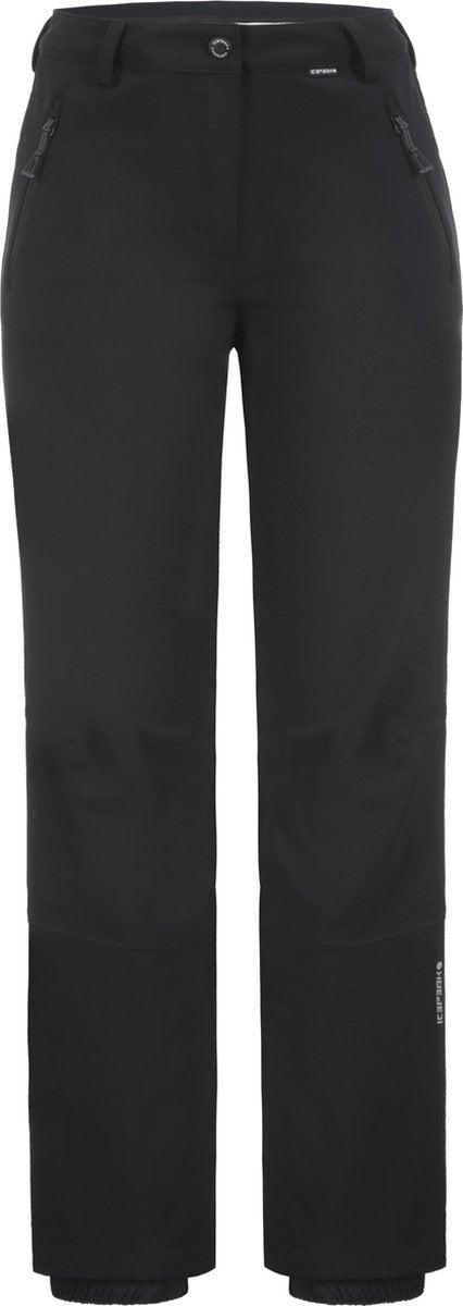 Icepeak frechen dame softshell skibukser - sorte - 40