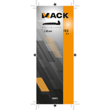 Mack 1019711 - vægkrog stål blå hærdet 5 stk 60 mm | 10 stk