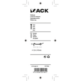 Mack 1017846 - galvaniseret stål vindkrog 2 stk 3,0 x 40 mm | 10 stk