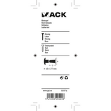 Mack 1019716 - nitte messing 9 stk 4,0 x 11mm | 10 stk