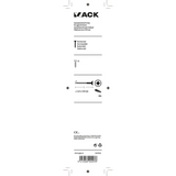 Mack 1019761 - spånplade skrue vz hoved rustfrit stål 5 stk 6,0 x 80 mm | 5 stk