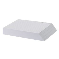 Ternet papir notesblok könig ebhardt 98x113x20mm 90gsm hvid 170 ark