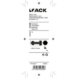 Mack 1019842 - tapbolt + møtrik rustfrit stål 5 stk m6x25 | 10 stk