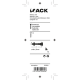 Mack 1019916 - træbolt + møtrik rustfrit stål 3 stk m8 x 50 mm | 5 stk