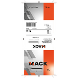 Mack 1017931 - stålsøm bvk stålblå 150 gr 2,0 x 25 mm | 5 stk
