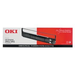 Printerbånd oki 09002311 nylon sort