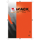 Mack 1047783 - plastikstik sort 30 x 50 mm 4 stk | 6 stk