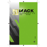 Mack 1047641 - dørstop gummi + skrue grå 40 x 75 mm 2 stk | 6 stk