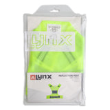 Reflektionsvest unisex gul størrelse s