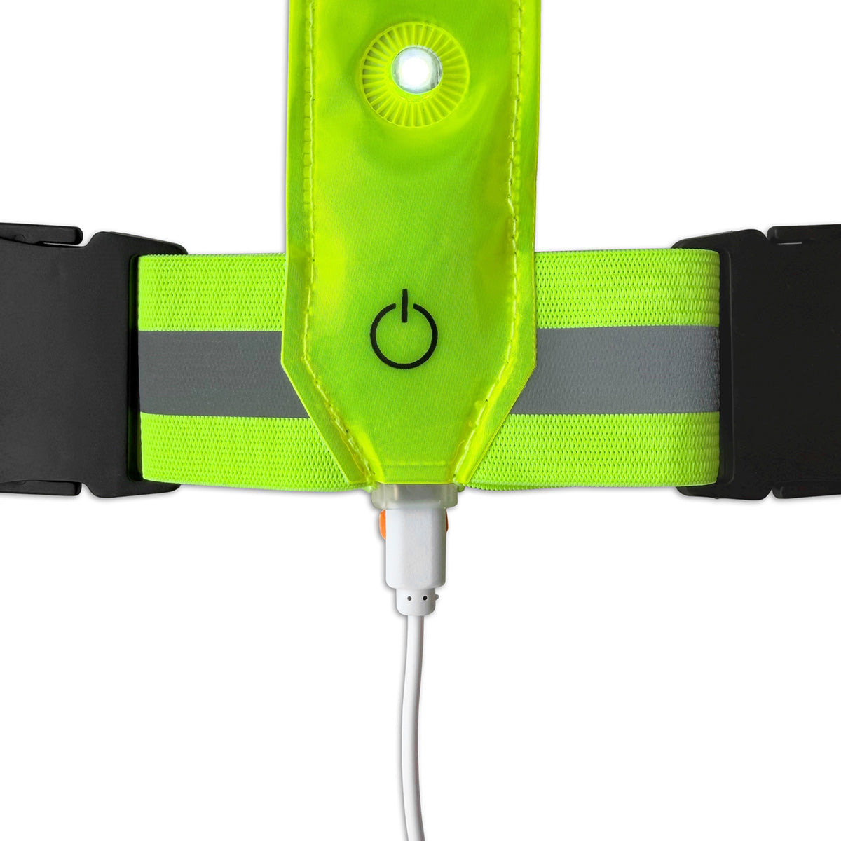 Lynx reflekterende LED sportsvest USB