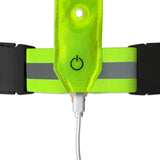 Lynx reflekterende LED sportsvest USB