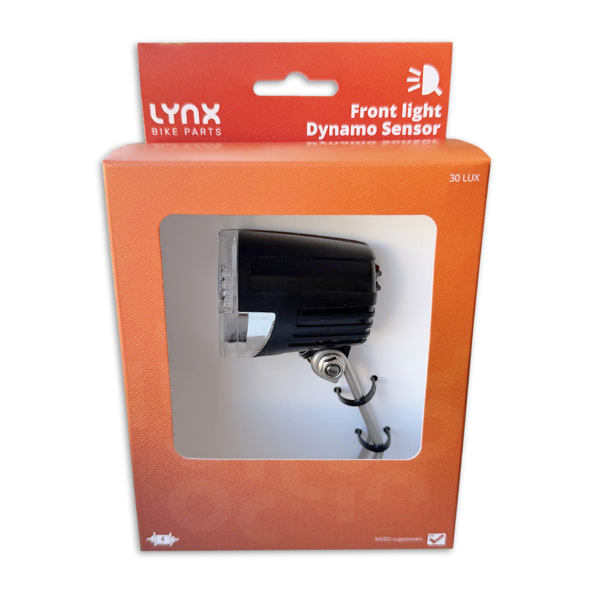 Forlygter dynamo sensor 30 lux
