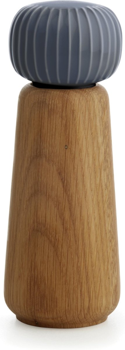 Kähler design hammershøi salt- eller peberkværn - højde 17,5 cm - antracit