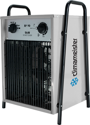 Climameister kachel 9kw 400v rp90