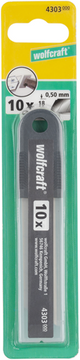 Wolfcraft snap-off knive | 18 mm | 8 segmenter | 10 styk - 4303000
