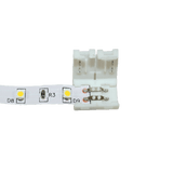 Cingoli stik til LED strip 8mm - lige (180°) - uden salgsemballage