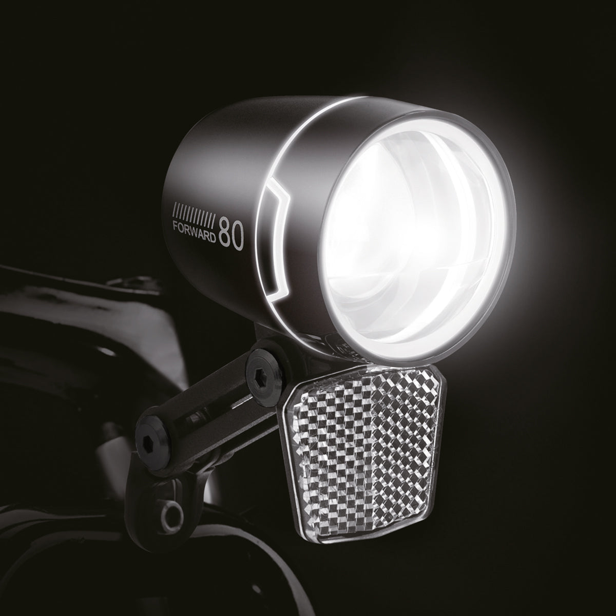 Forlygte Dynamo Max Sensor 70 Lux OEM