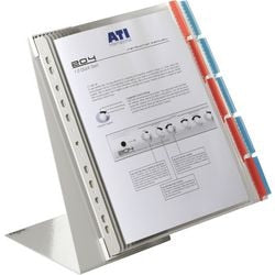 Skrivebordsdisplaysystem holdbart 569300 blå + rød 1 stk