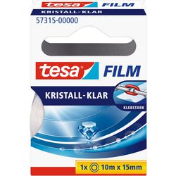 Tape tesafilm krystalklar 15 mm x 10 m