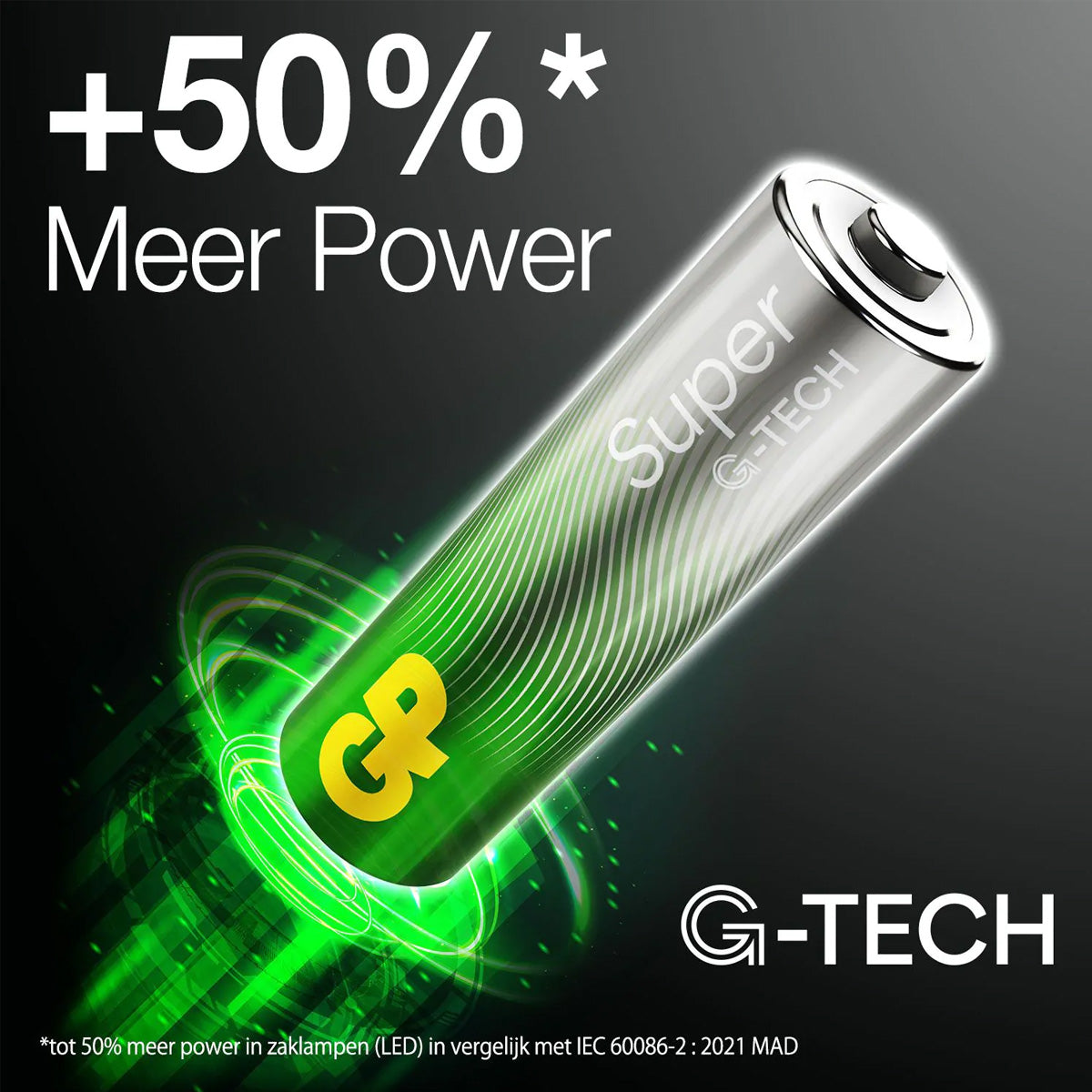 GP super alkaline AA batterier 16hk