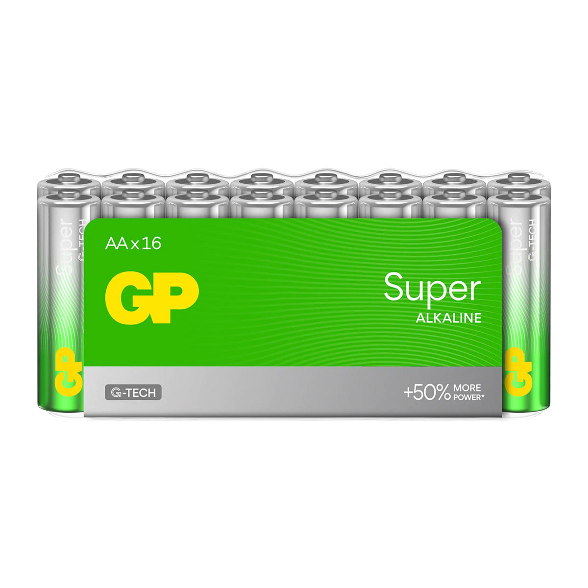 GP super alkaline AA batterier 16hk