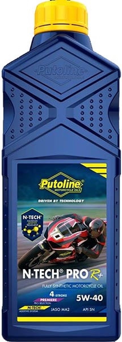 Putoline n-tech® pro r+ 5w-40 1l | 4-takts motorcykel motorolie