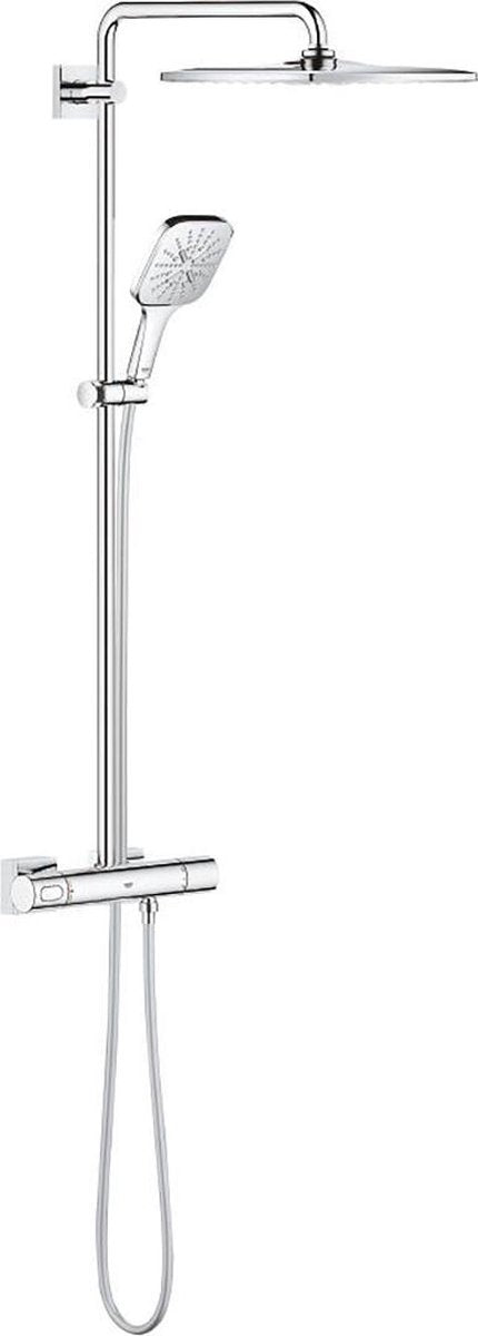 Grohe regnbruser smartactive 310 regnbruser mono terning - med termostathane - krom - 26652000