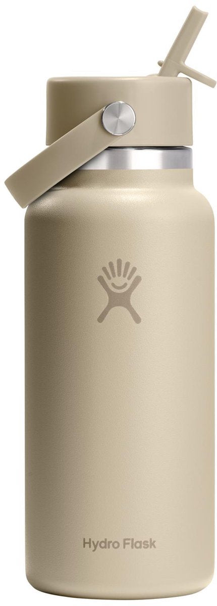 Hydrokolbe - bred mund flex halmhætte drikkeflaske - 946 ml - havre