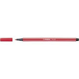 Stabilo pen 68 - tusch - karminrød (68 48)