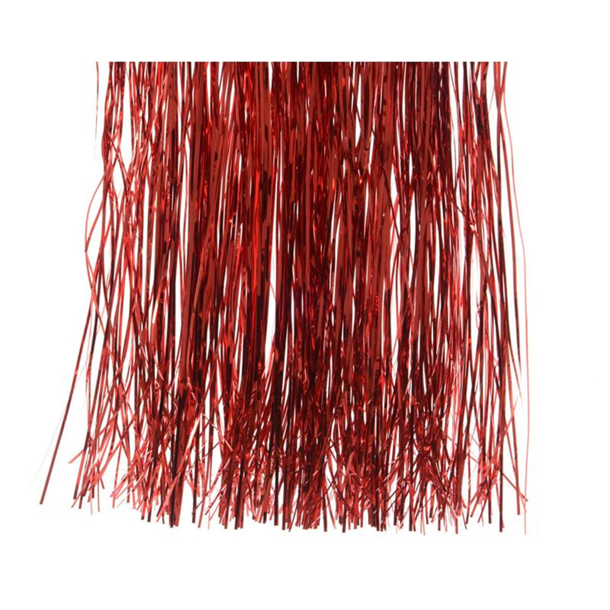 Decoris lametta glans 40cm julerød