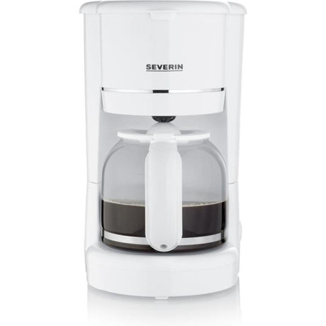 Severin kaffemaskine 10 kopper hvid