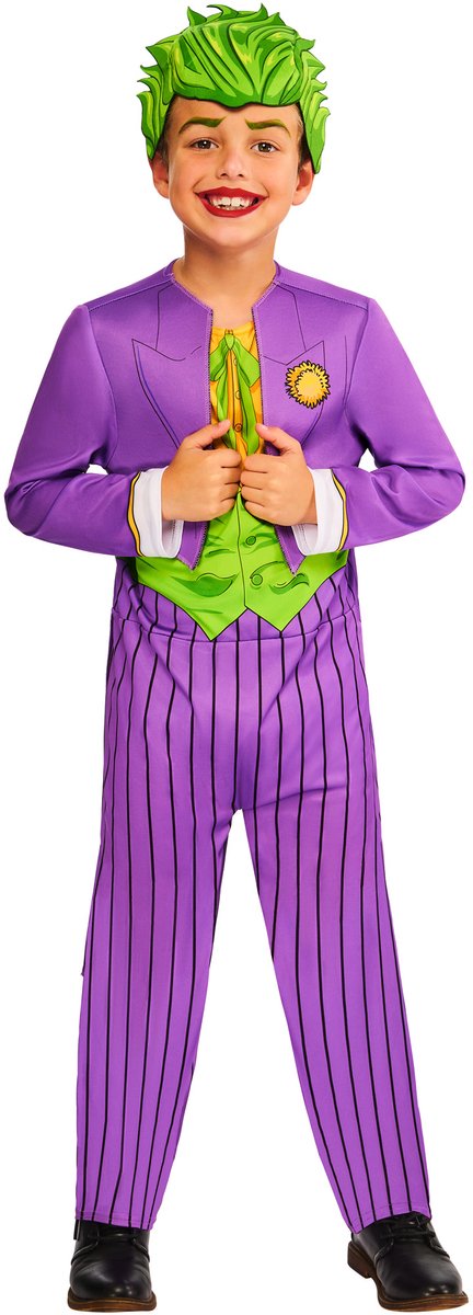 Rubiner joker kostume børnekostume - - str. 9-10 år